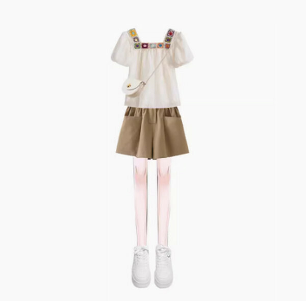 summer casual women's suit