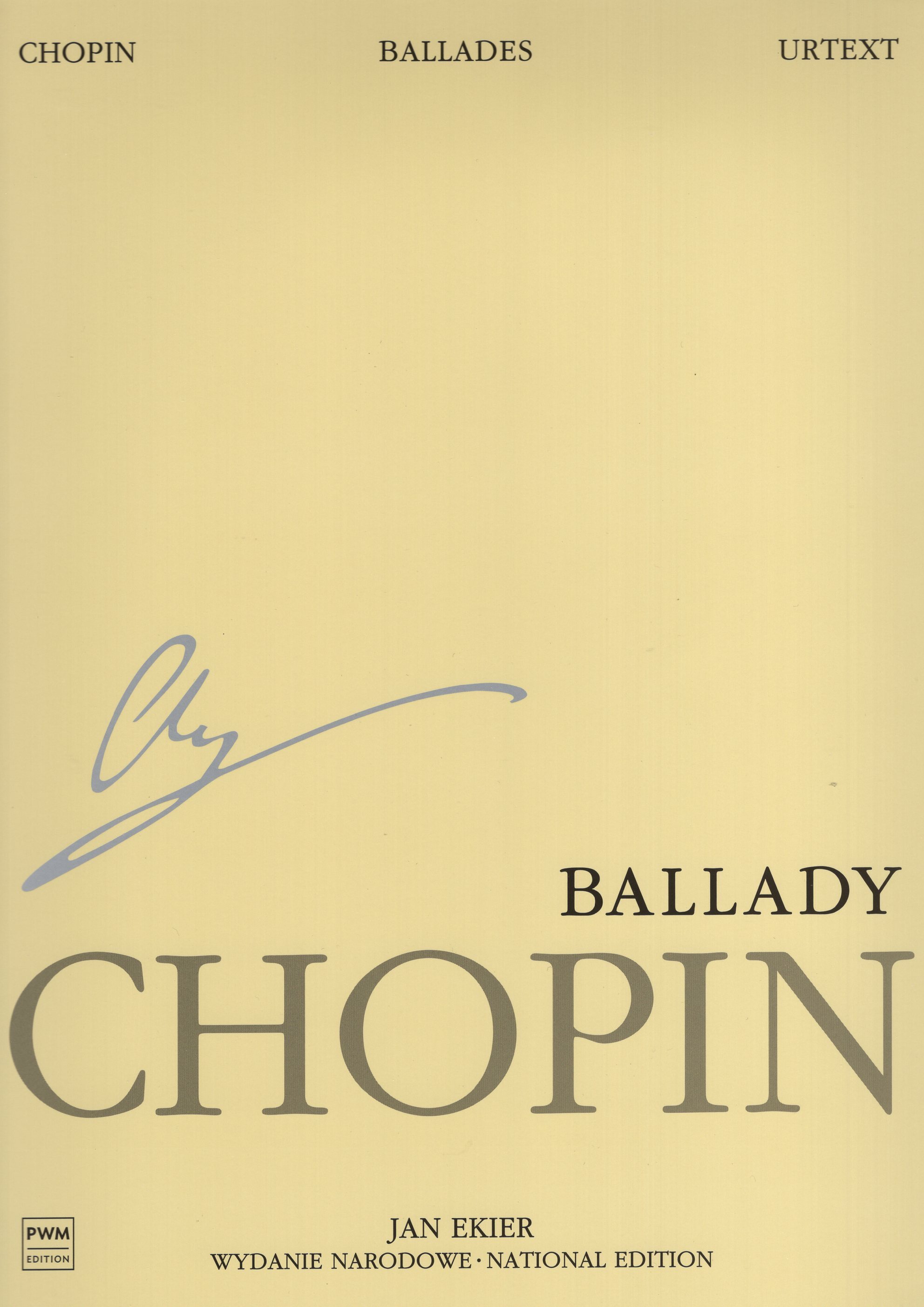 《Chopin: 敘事曲集》波蘭國家版