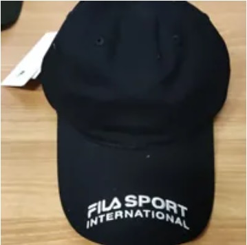 [S] FILA **FS3CPF6305X BIG WORDING LOGO BALL CAP,BLACK, 8809941633788 (SFL319)