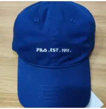 [S] FILA FS3CPF5390X PREMIUM EST 1911 BALL CAP,BLUE, 8809913905042 (SFL325)