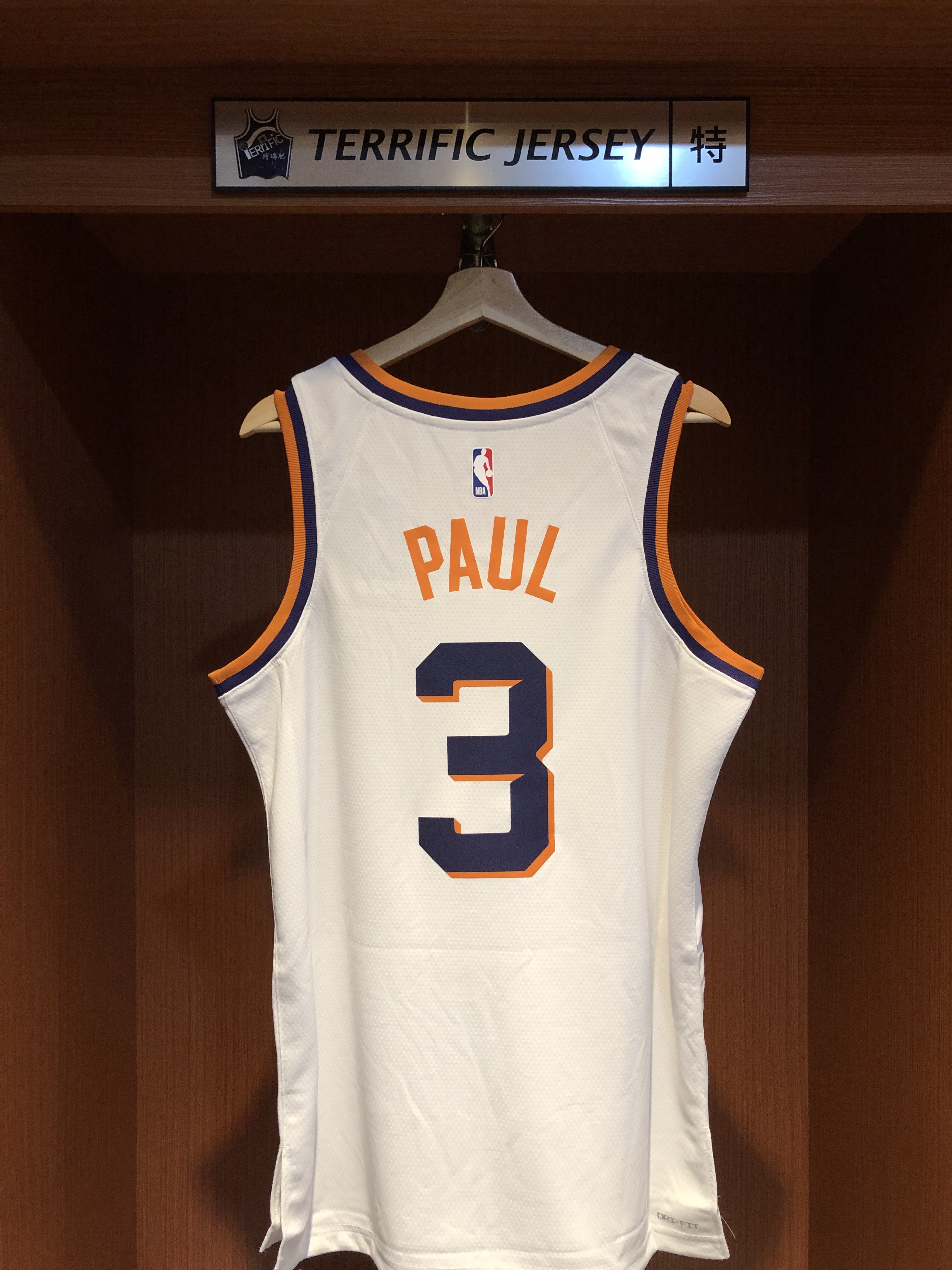 NBA球衣 Chris Paul 鳳凰城太陽白 新版 Association Nike Swingman 球迷版 熱轉印 全新