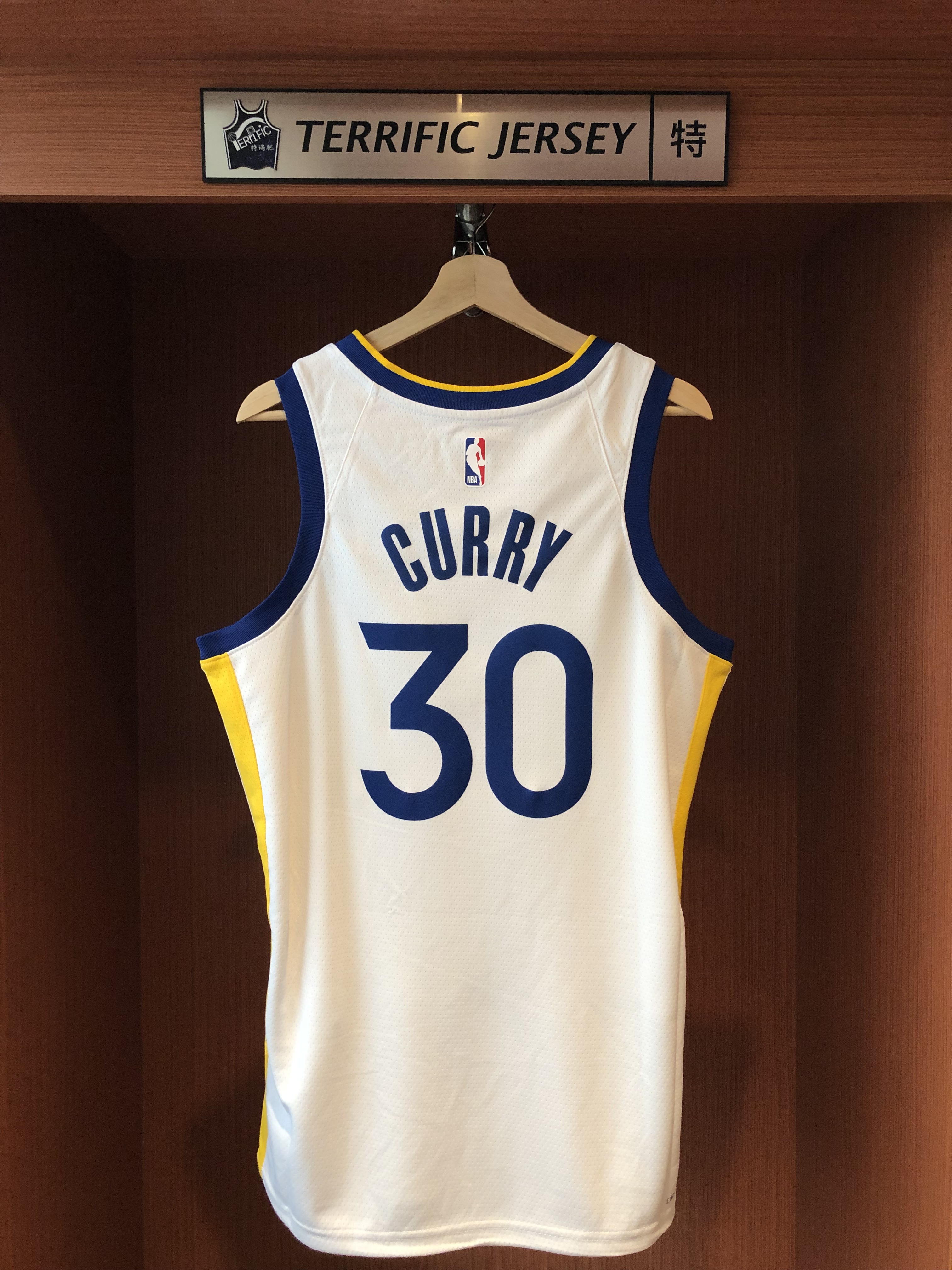 NBA球衣 Stephen Curry 金州勇士白 Association Nike Swingman 球迷版 熱轉印 全新