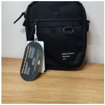 [S] FILA **FS3BCE6330X SMALL LOGO COAT MINI CROSSBODY BAG,BLACK, 8809861397913 (SFL322)