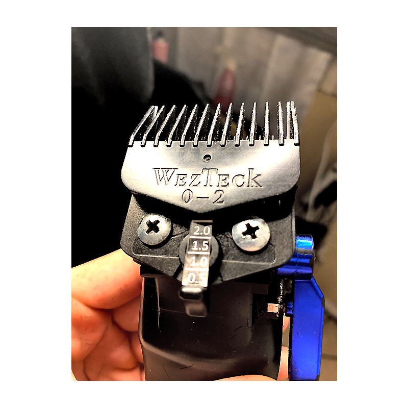 美國 Wezteck - 可調式分套刀頭系統  “#0-#2、#2-#4、#4-#6 三分套組, 可調範圍 0mm-18mm”  ( Wezteck One Blade System)