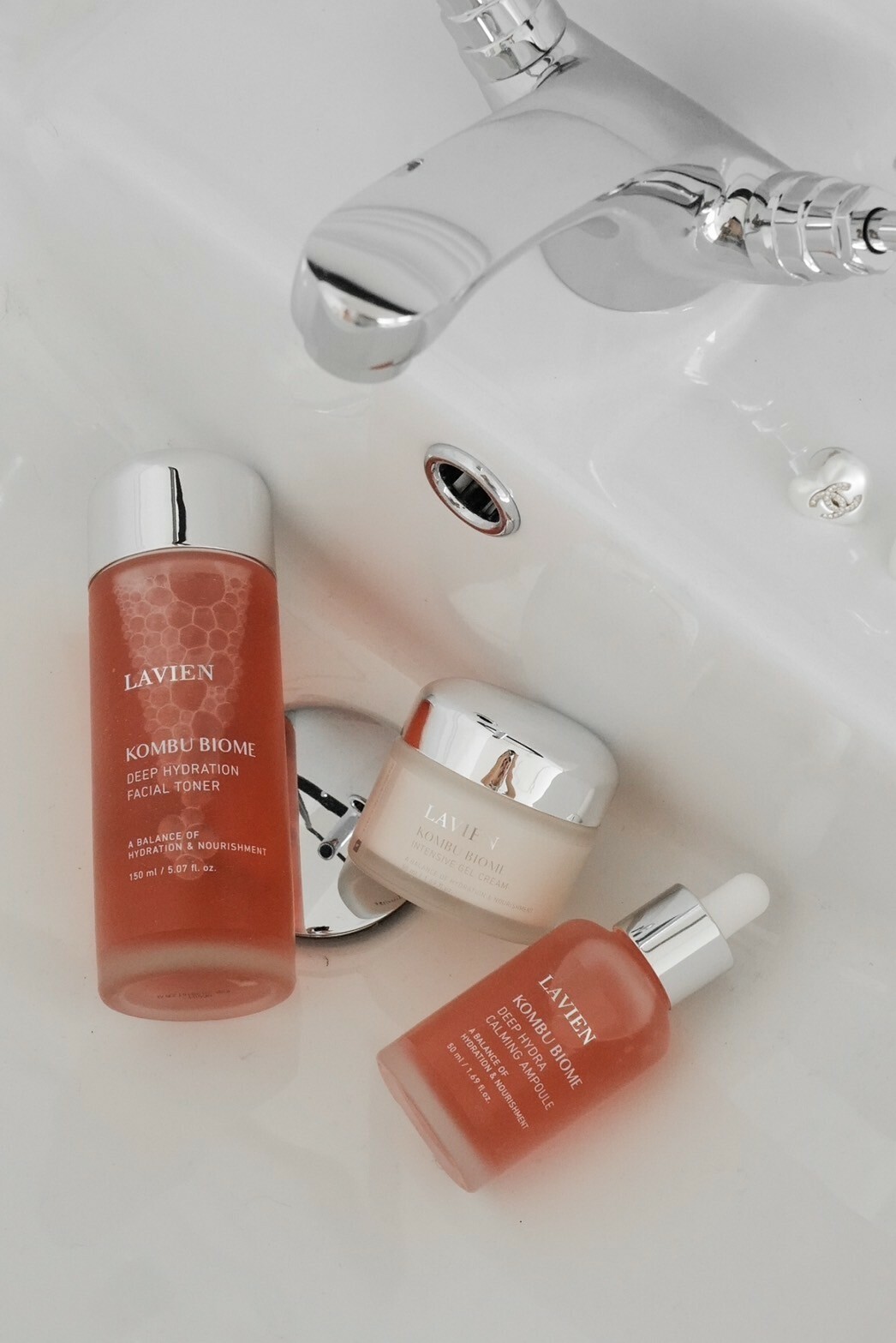 (盒損) LAVIEN Kombu碳酸精顏保養套組