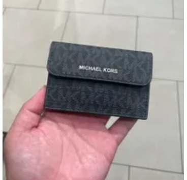 [S] MICHAEL KORS 36F3COLD1R COOPER ACCORDION CC,BLACK, 196237099112 (SMK652)