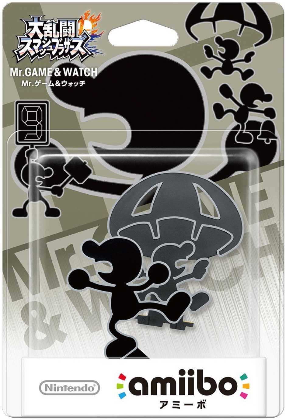 amiibo Mr. Game & Watch (任天堂明星大亂鬥)