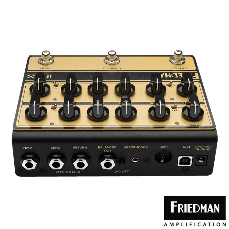 Friedman IR-X 電吉他真空管前級效果器