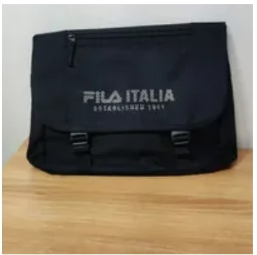 [S] FILA **FS3BCF5022X LINEAR MEDIUM MESSENGER BAG,BLACK, 8809884563296 [FINAL SALE] (SFL350)