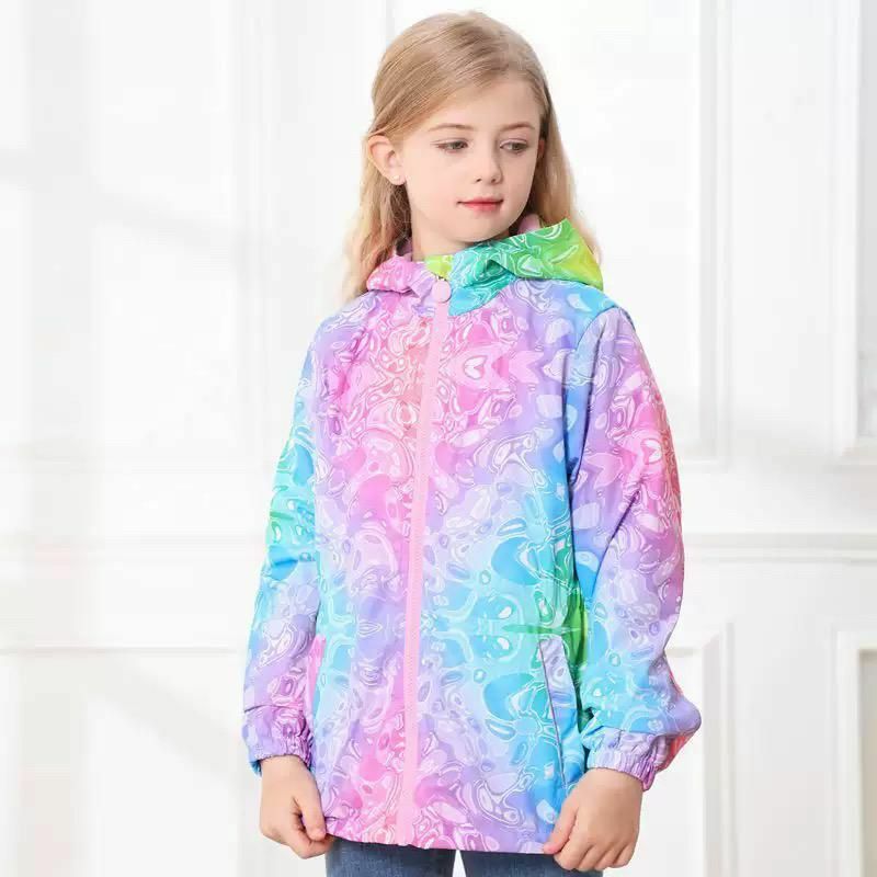 (現貨)🌈🍭L'amour 漸變色防風絨底保暖外套