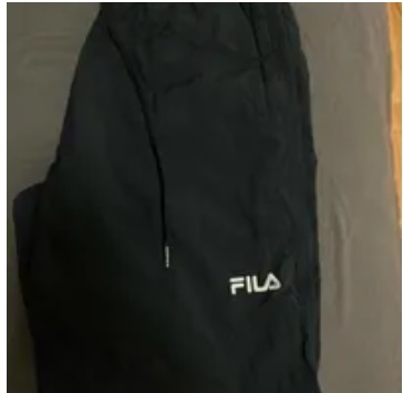 [S] FILA **UNI LOOSE FIT WOVEN PANTS,BLACK, FS2WPE3101X-BLK [FINAL SALE] (SFL361)