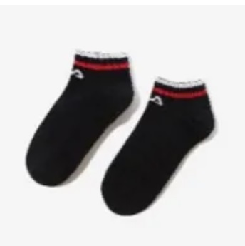 [S] FILA **F LOGO SNEAKERS,BLACK,, FS3SCF6313X-BLK (SFL362)