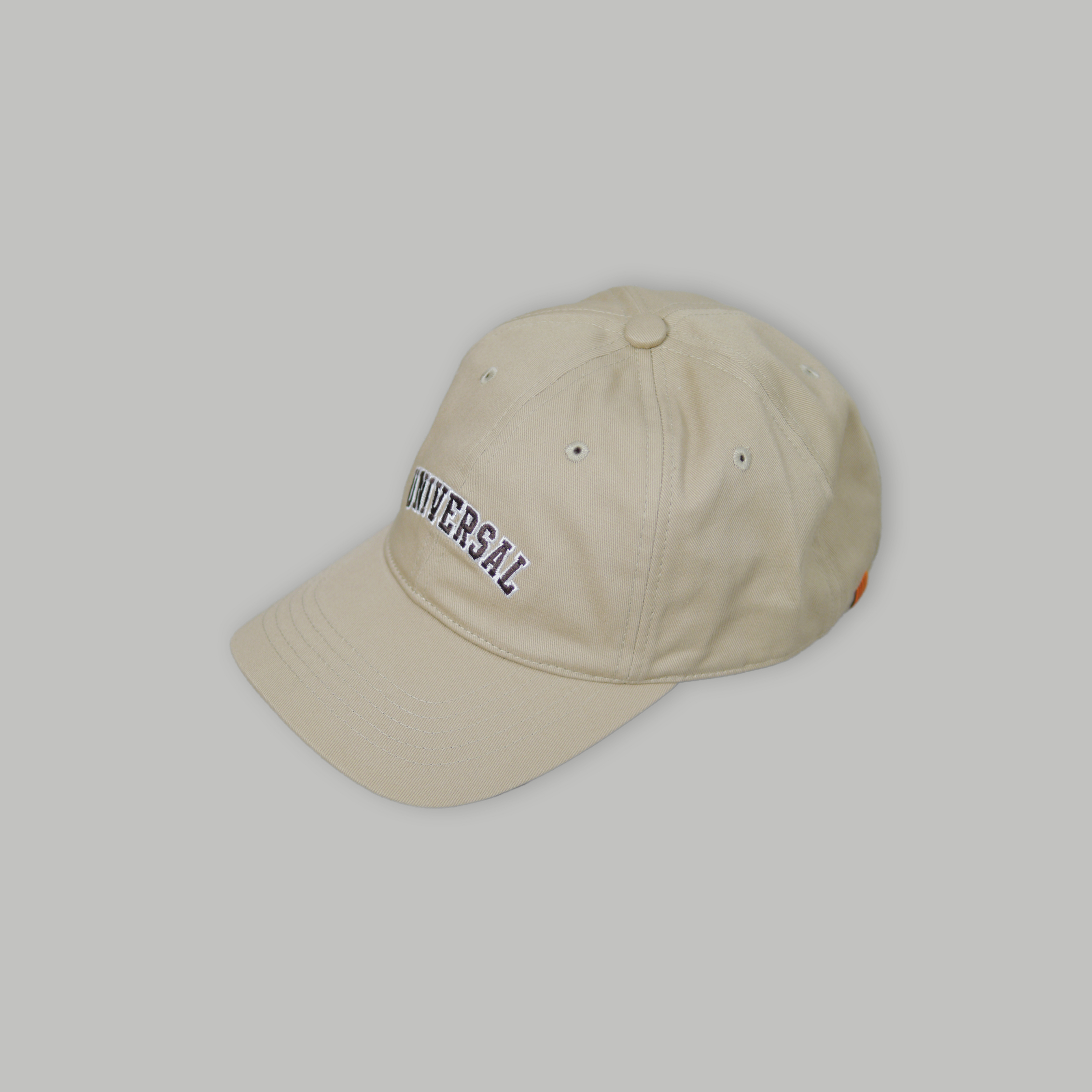 UNIVERSAL OVERALL College Logo Embroidery Cap ╭ 3色 ╮