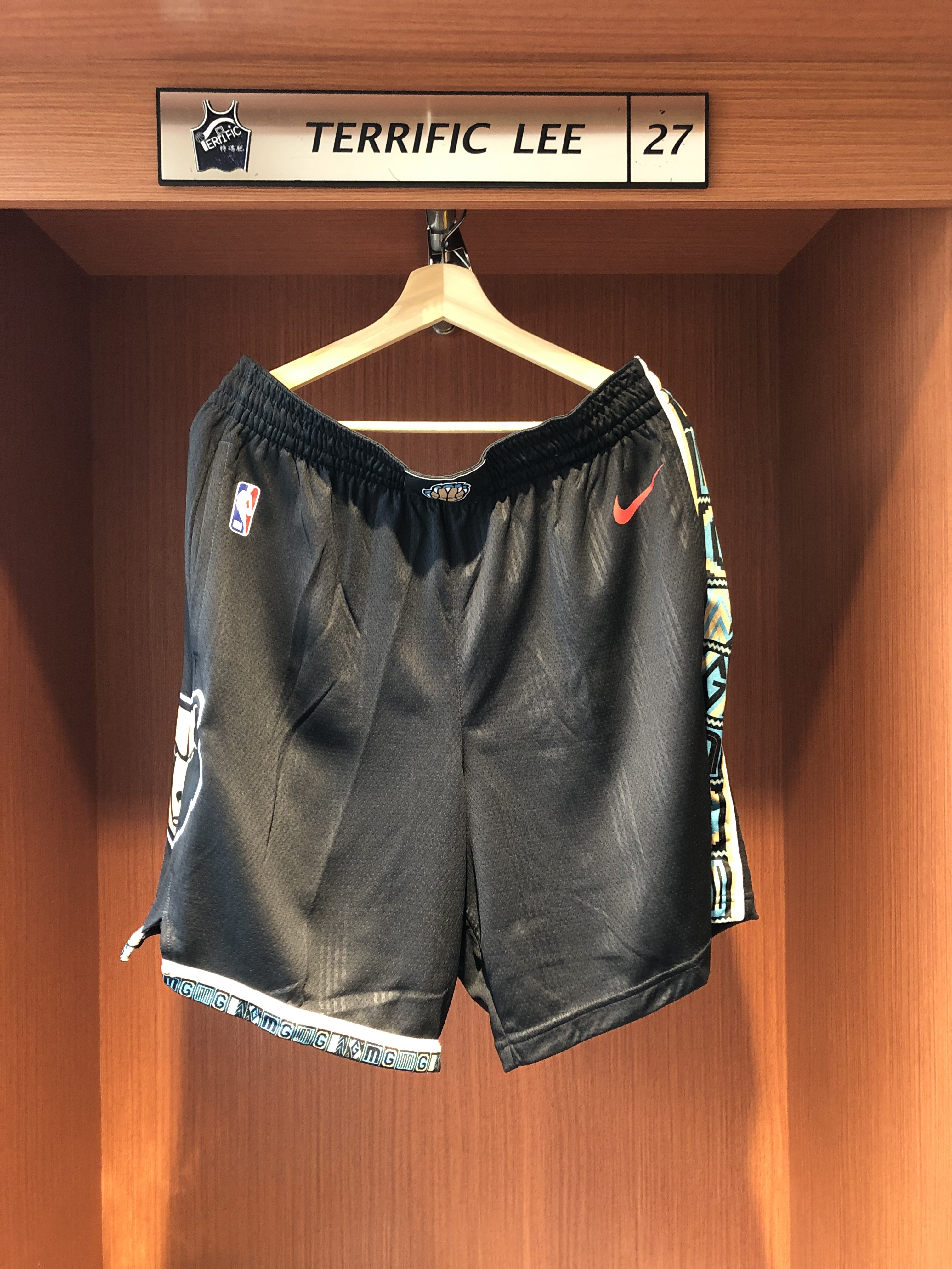 NBA球褲 Memphis Grizzlies 曼非斯灰熊城市球褲 City Nike Swingman Shorts 球迷版 有口袋 全新