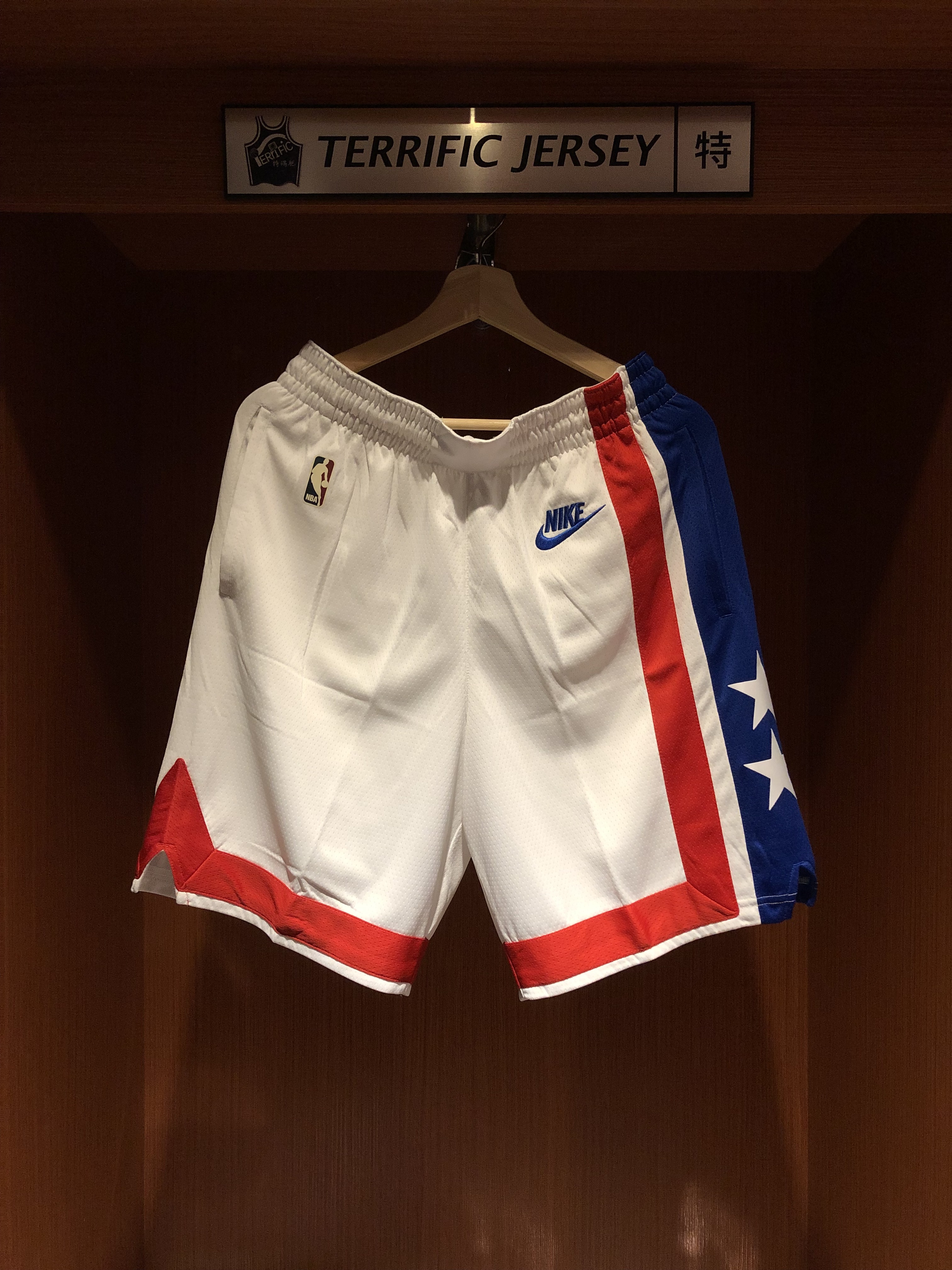 NBA球褲 Brooklyn Nets 布魯克林籃網復古球褲 HWC Nike Swingman Shorts 球迷版 有口袋 全新