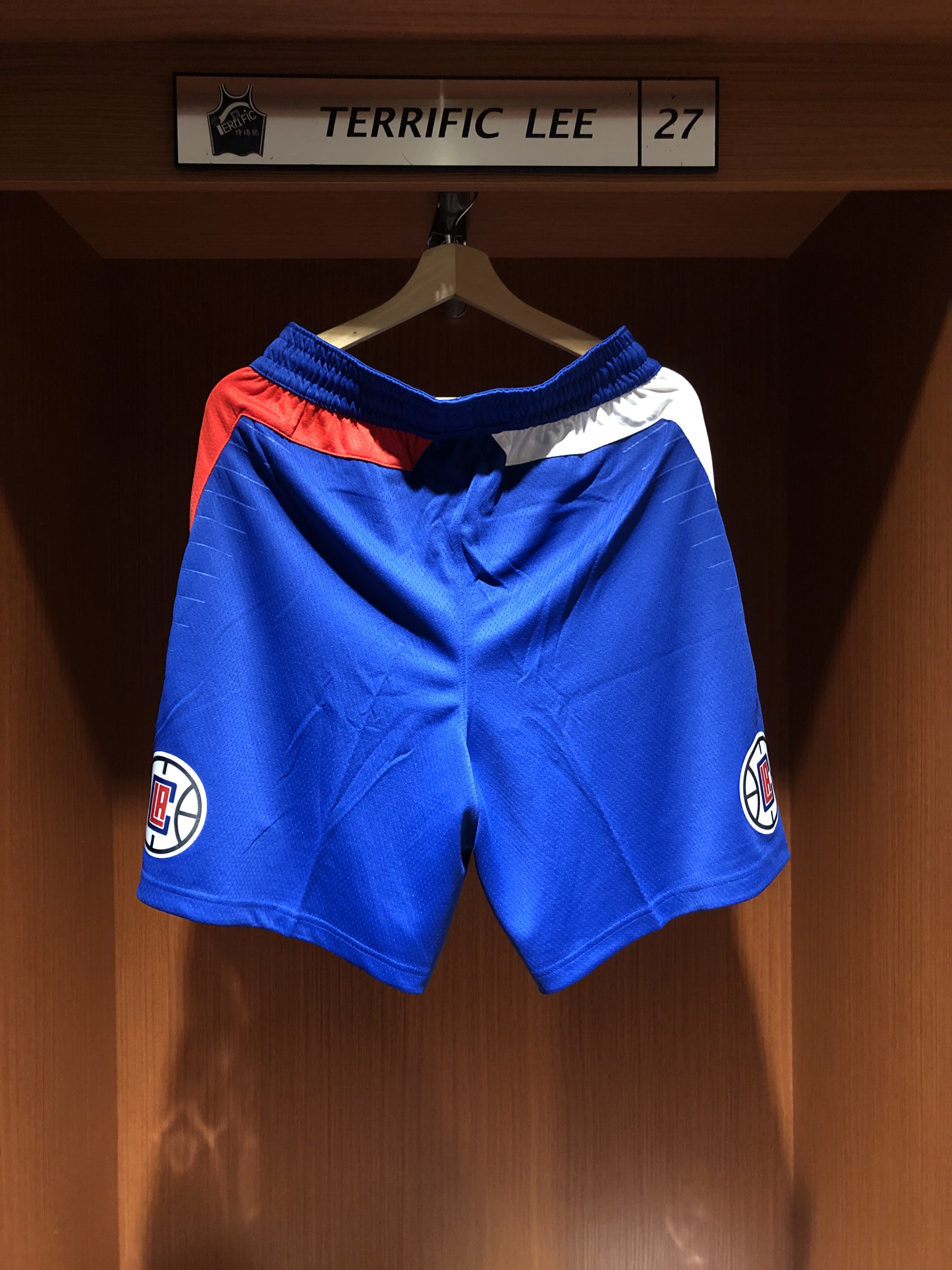 NBA球褲 LA Clippers 洛杉磯快艇藍球褲 Icon Nike Swingman Shorts 球迷版 有口袋 全新
