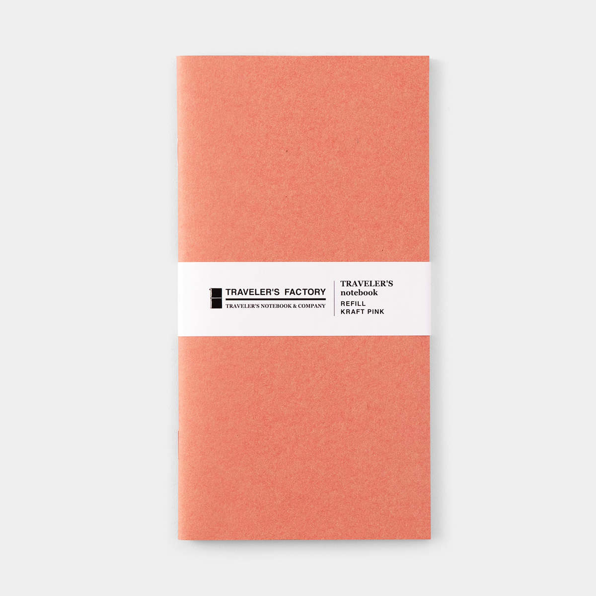 〔標準〕粉色 牛皮紙筆記本｜日本 Traveler’s Notebook