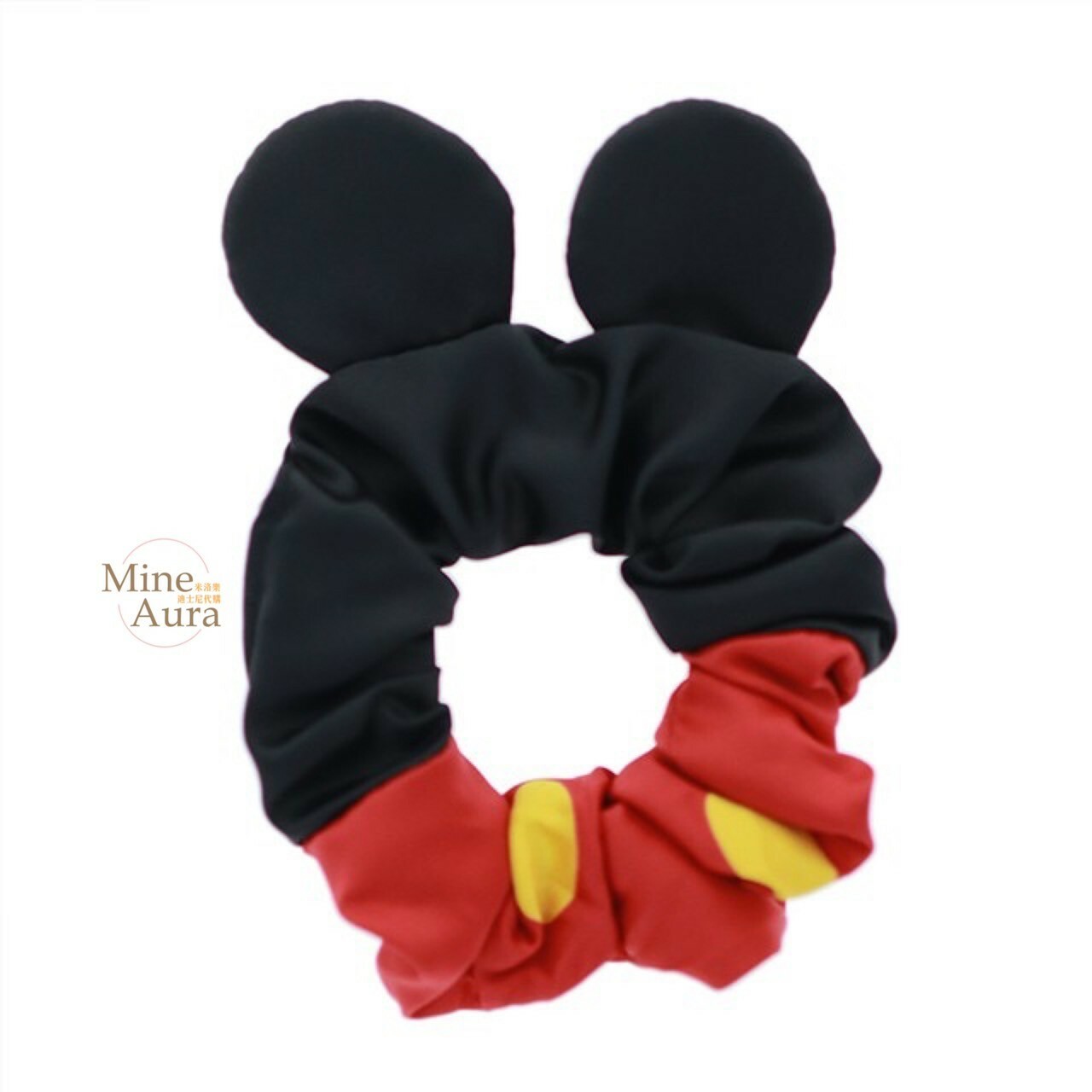 米奇 Mickey 米妮 Minnie 立體造型 髮束 大腸圈 3入組 -香港迪士尼樂園
