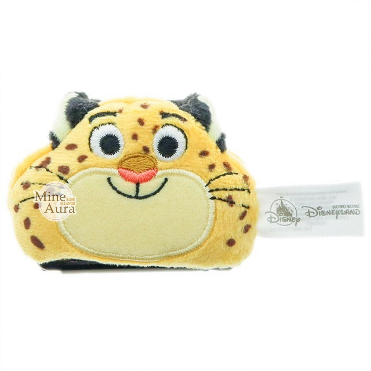 洪金豹 Benjamin Clawhauser 絨毛 造型 髮夾 髮抓 動物方城市 Zootopia -香港迪士尼樂園