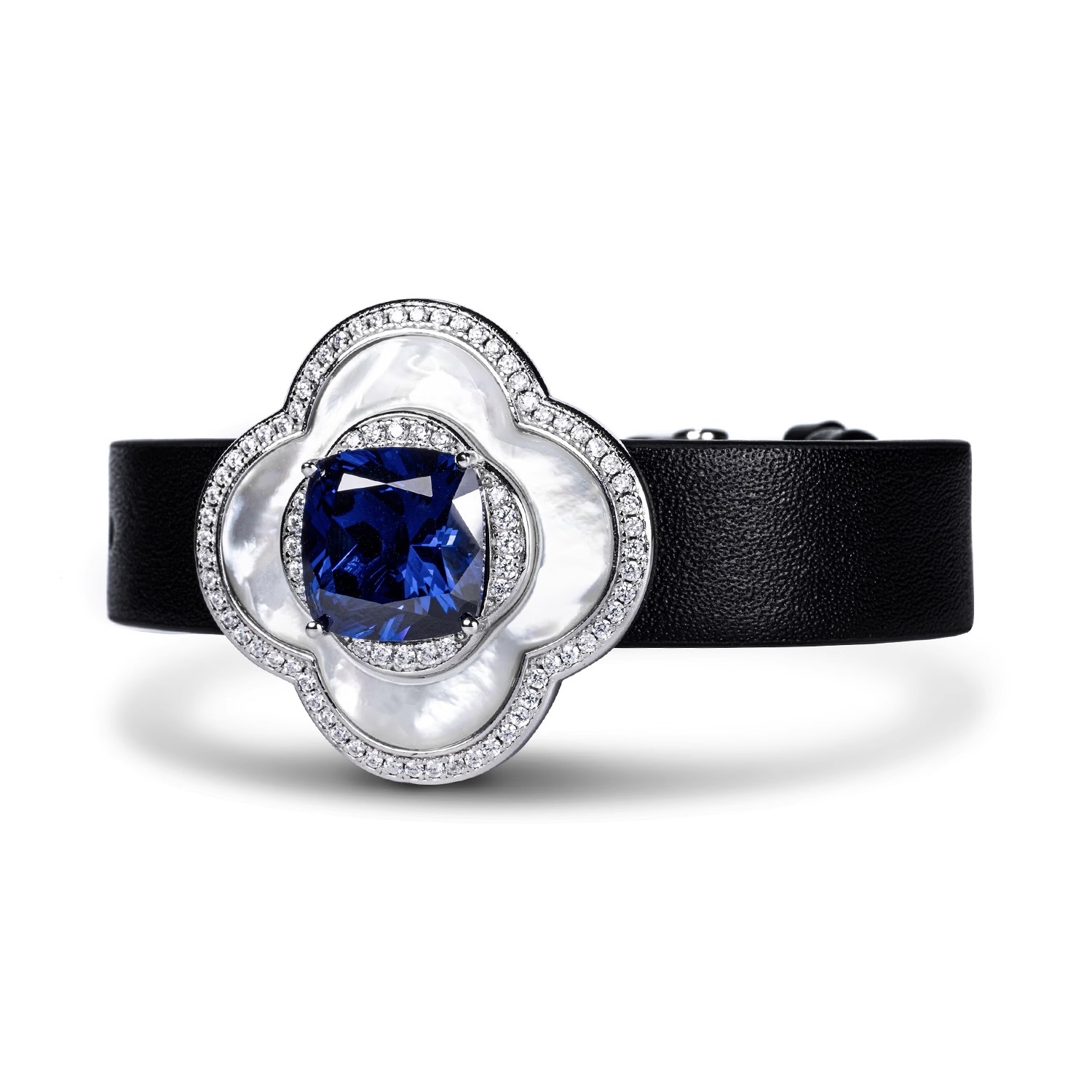 合成鎬石腕帶 925銀腕帶