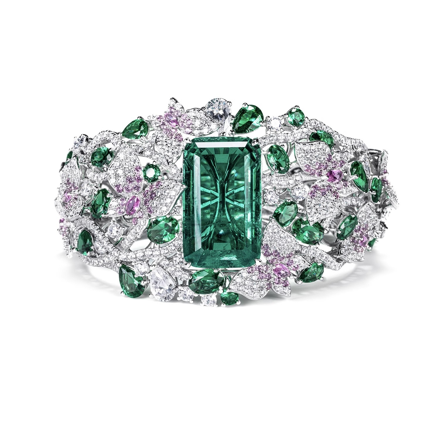 琪花瑤草手鐲 925銀手鐲