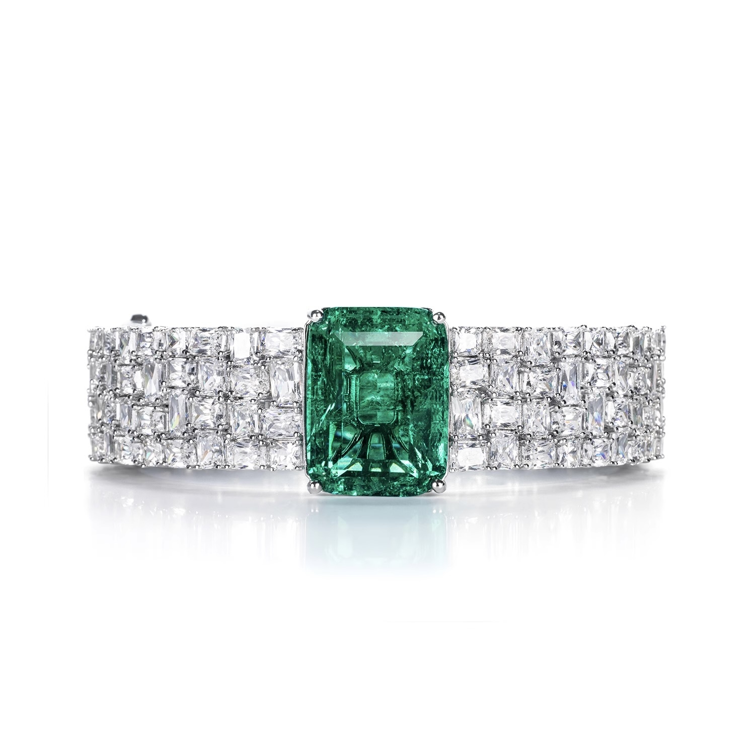 國風系列木佐綠手鐲 925銀手鐲