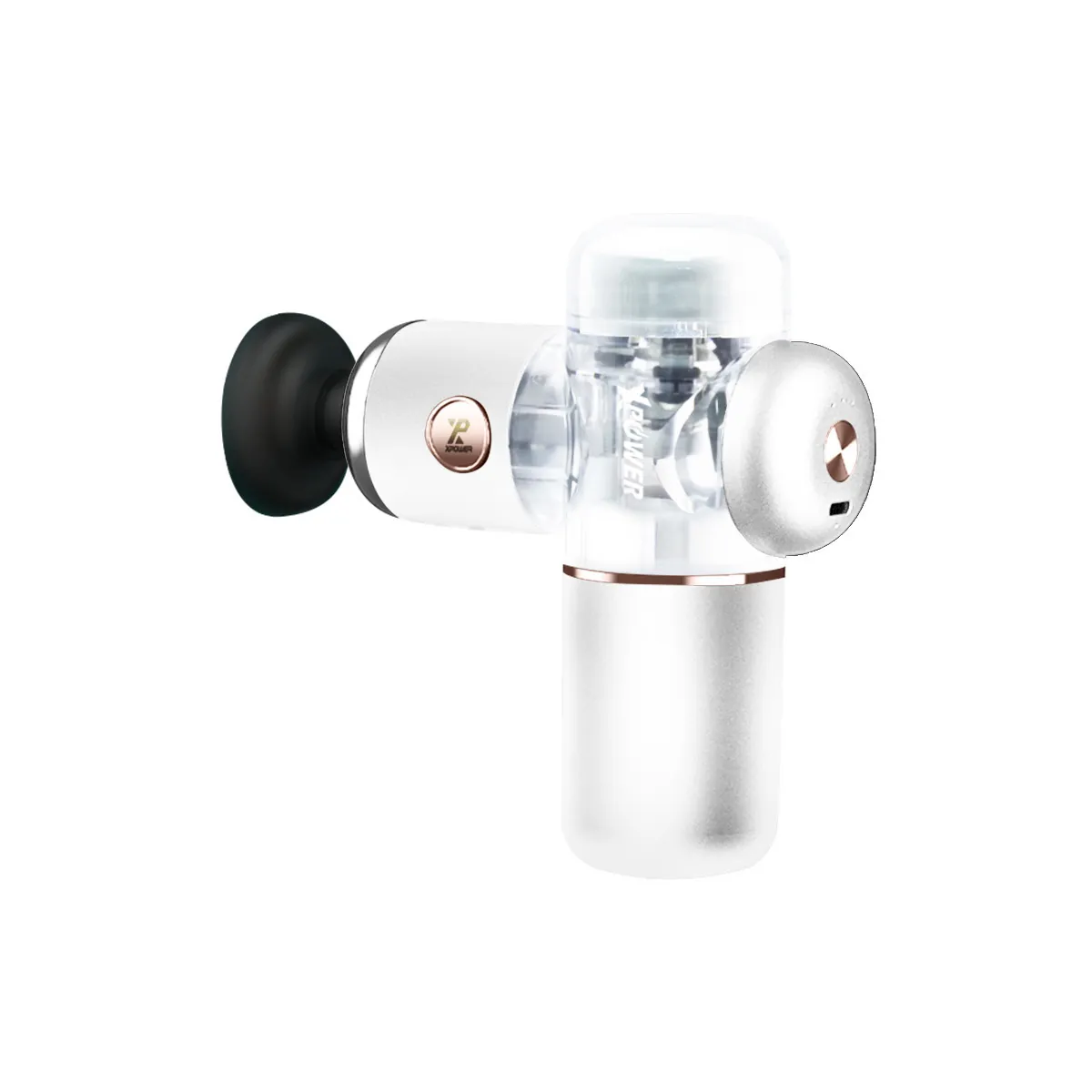 XPower  MG3T‧透明超迷你肌肉按摩槍 ‧Type-C充電 ‧香港行貨,原廠1年保養 ‧