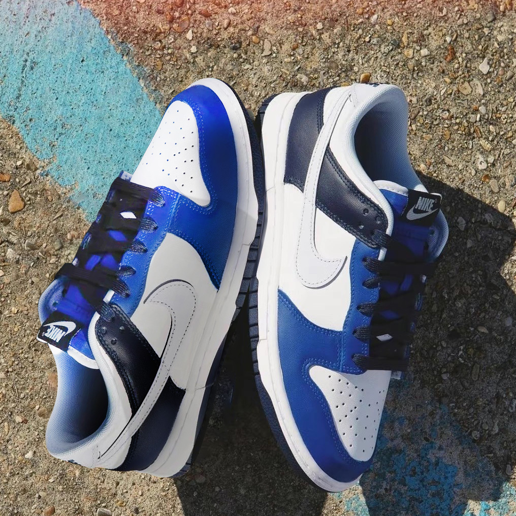 Nike Dunk Low 午夜藍 反轉 經典 穿搭 低筒 運動 男生休閒鞋 FQ8826-100