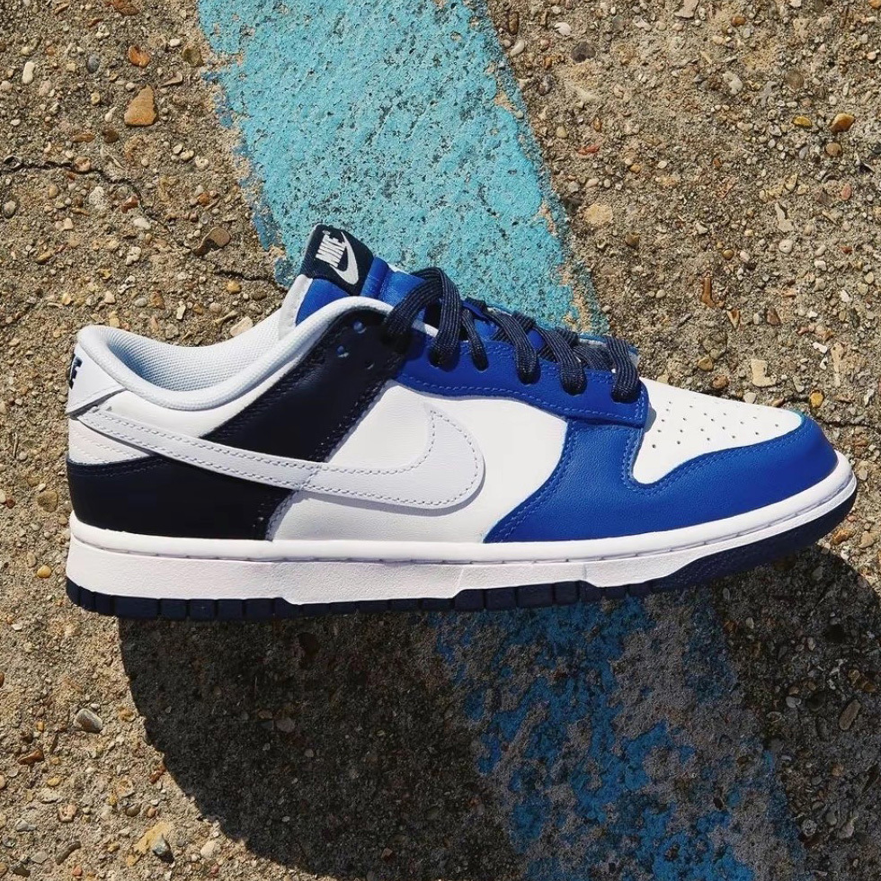 Nike Dunk Low 午夜藍 反轉 經典 穿搭 低筒 運動 男生休閒鞋 FQ8826-100