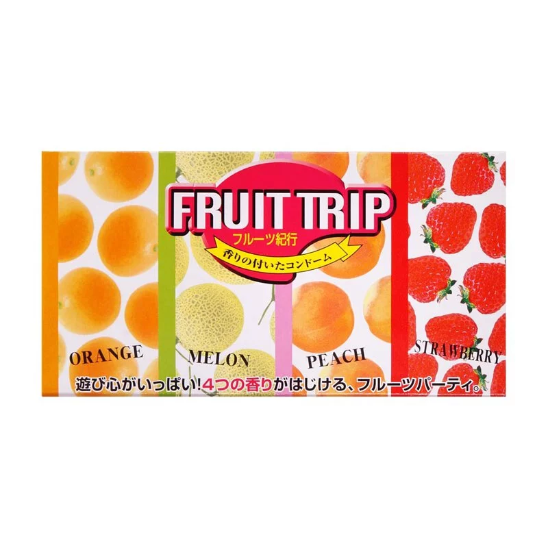 Nakanishi Fruit Trip Mix 12's Pack Latex Condom
