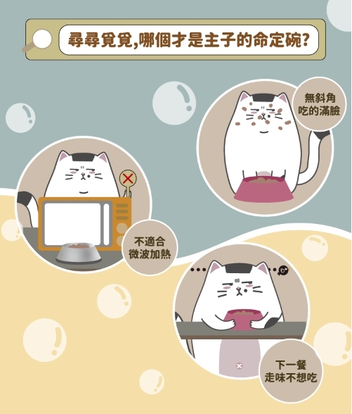 Hururu BOBO! 食物保鮮密封寵物碗 ​斜角 x 乾濕兩吃​