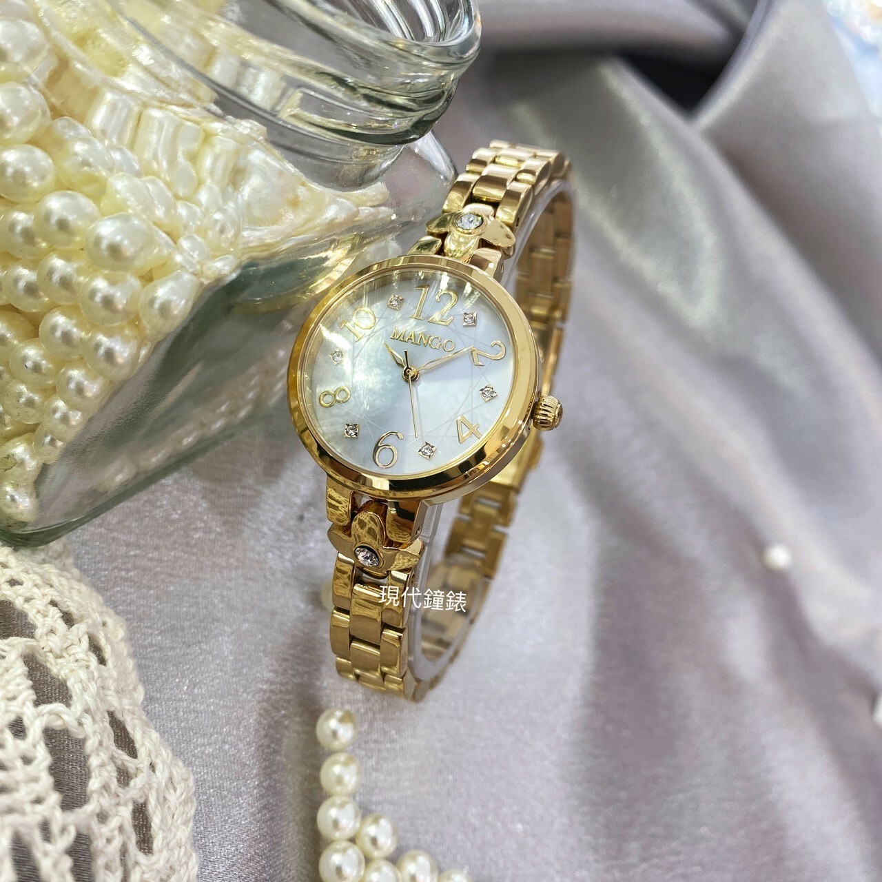 【MANGO】無限閃耀腕錶MA6666L-81K-H 28mm 現代鐘錶