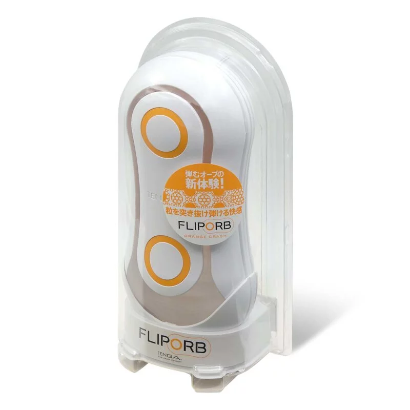 TENGA FLIP ORB ORANGE CRASH 球體衝擊