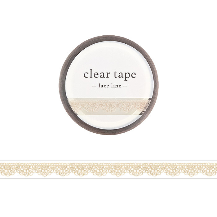 MIND WAVE | Clear Tape 箔押圖案透明系列膠帶共16款