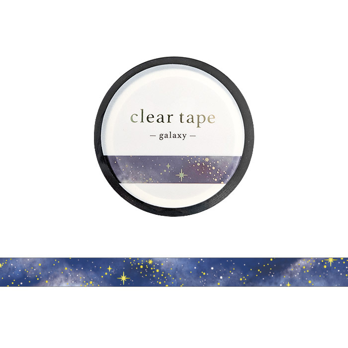 MIND WAVE | Clear Tape 箔押圖案透明系列膠帶共16款