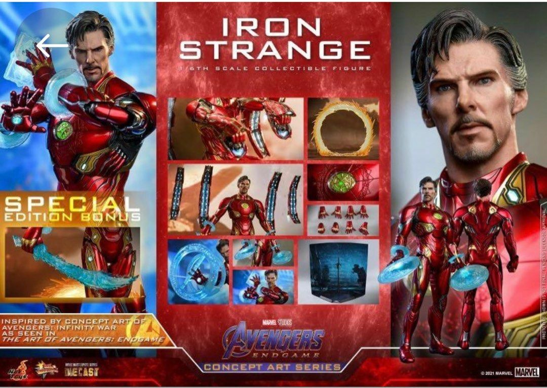 HOTTOYS MMS606 MMS606B Avengers Endgame 復仇者聯盟4 終局之戰 Iron Strange Special Version 特別版