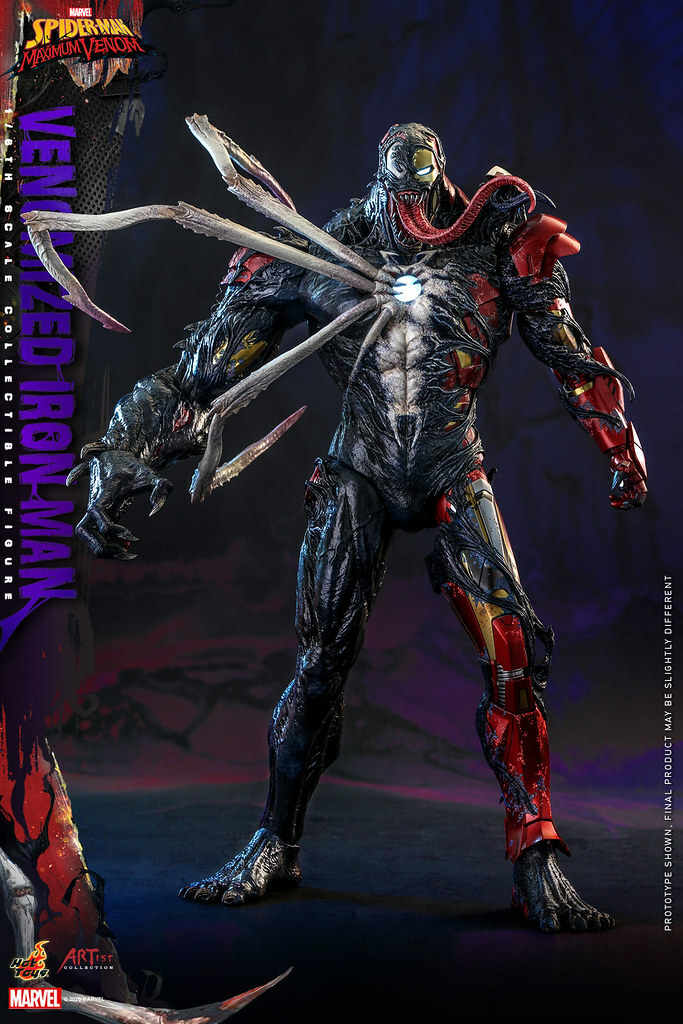 Hot Toys - AC04 - Marvel’s Spider-Man: Maximum Venom - 1/6th Venomized Iron Man Collectible Figure
