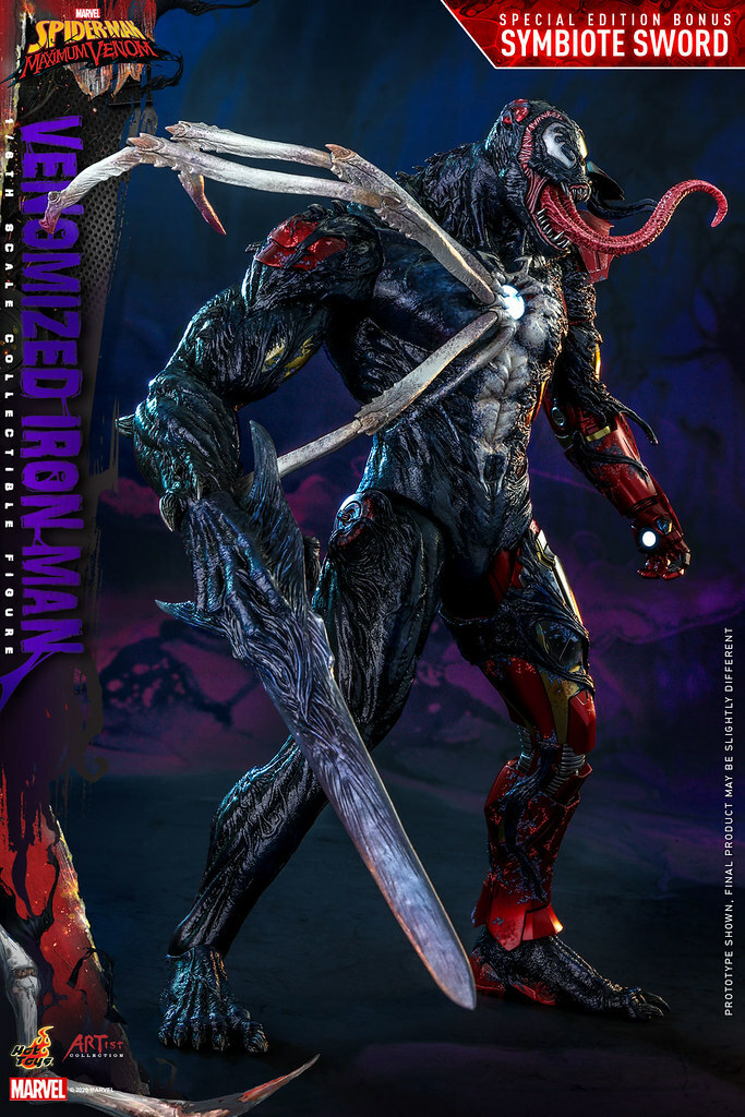 Hot Toys - AC04 - Marvel’s Spider-Man: Maximum Venom - 1/6th Venomized Iron Man Collectible Figure