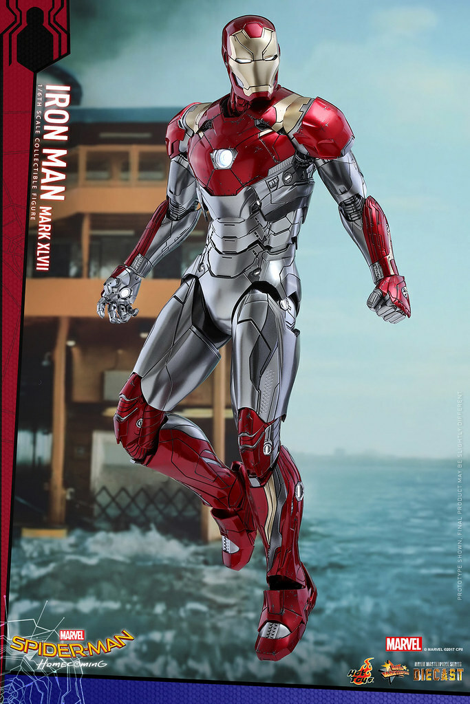 Hot Toys – MMS427 D19 – 《蜘蛛人：返校日》– 1/6比例 鋼鐵人馬克47 Spider-Man: Homecoming Iron Man Mark XLVII