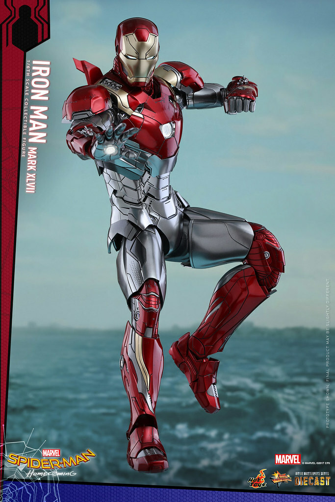 Hot Toys – MMS427 D19 – 《蜘蛛人：返校日》– 1/6比例 鋼鐵人馬克47 Spider-Man: Homecoming Iron Man Mark XLVII