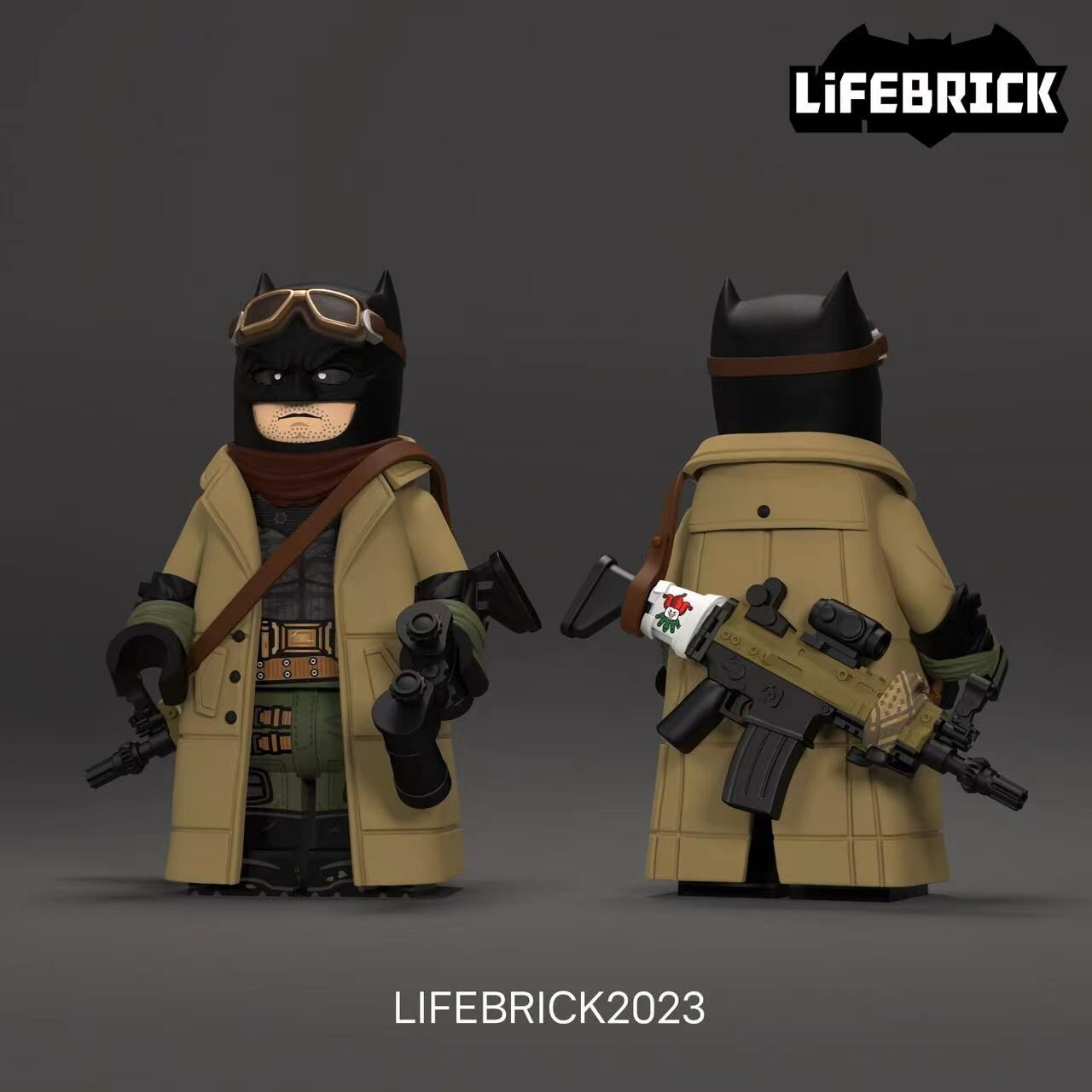 [Life Brick][In Stock] Knightmare Batman [PADprinted]