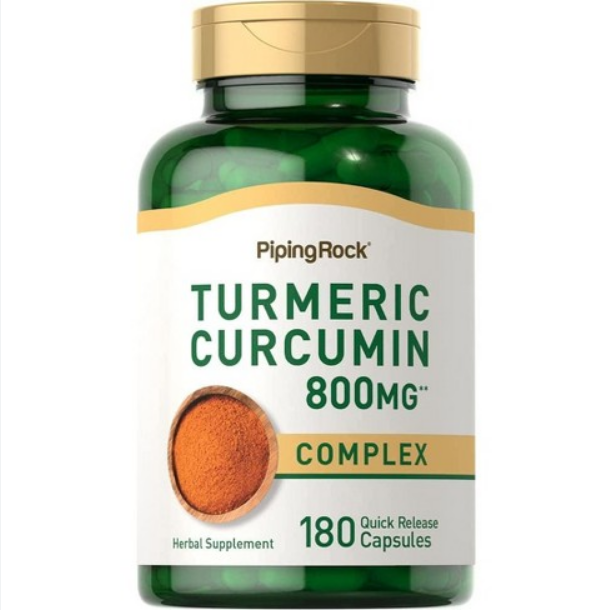 【Piping Rock】薑黃素 turmeric curcumin 800mg 180粒