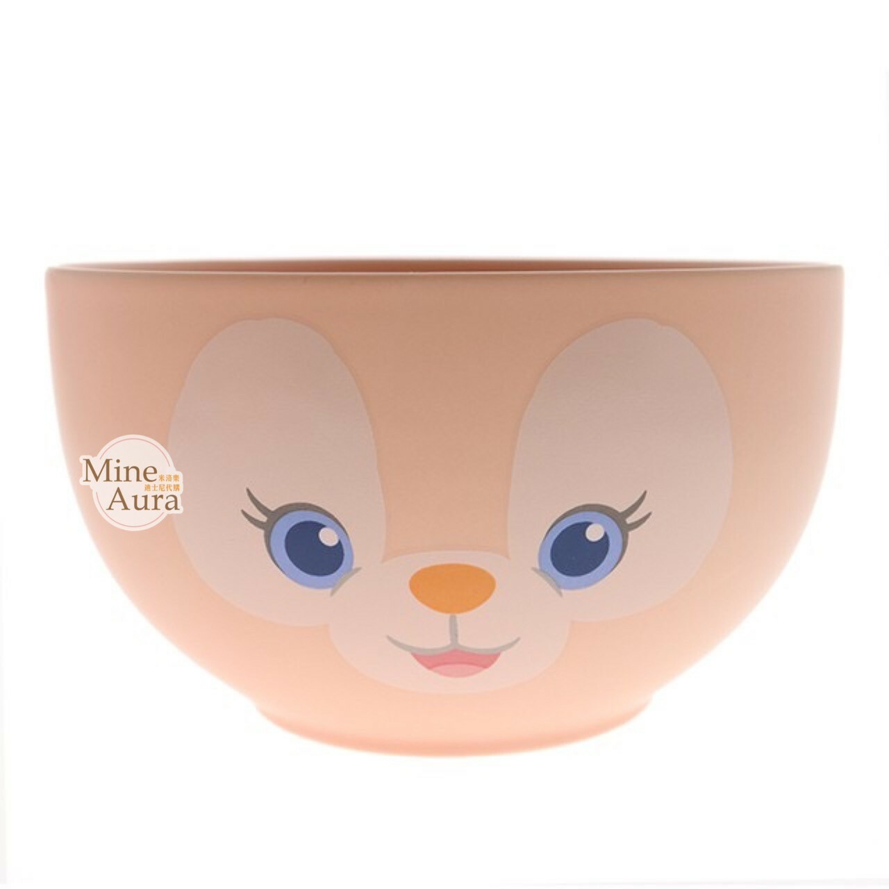 玲娜貝兒 Lina bell 大頭圖案 陶瓷 湯碗 飯碗 -香港迪士尼樂園