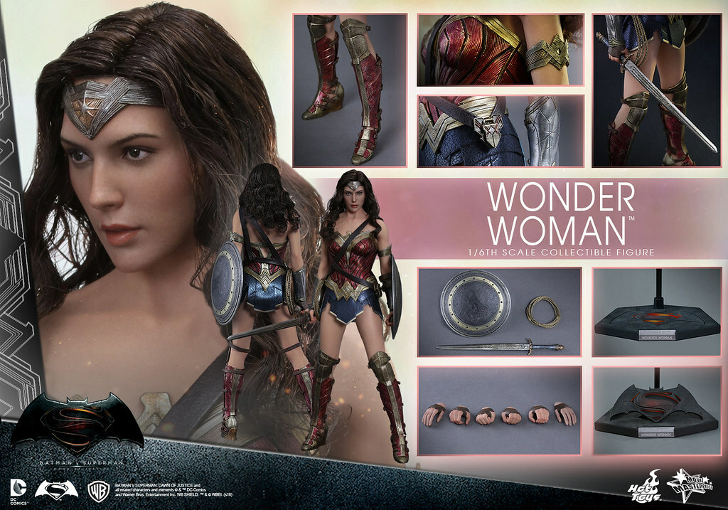 Hot Toys – MMS359 – Batman v Superman: Dawn of Justice 1/6th scale Wonder Woman Collectible Figure Specification
