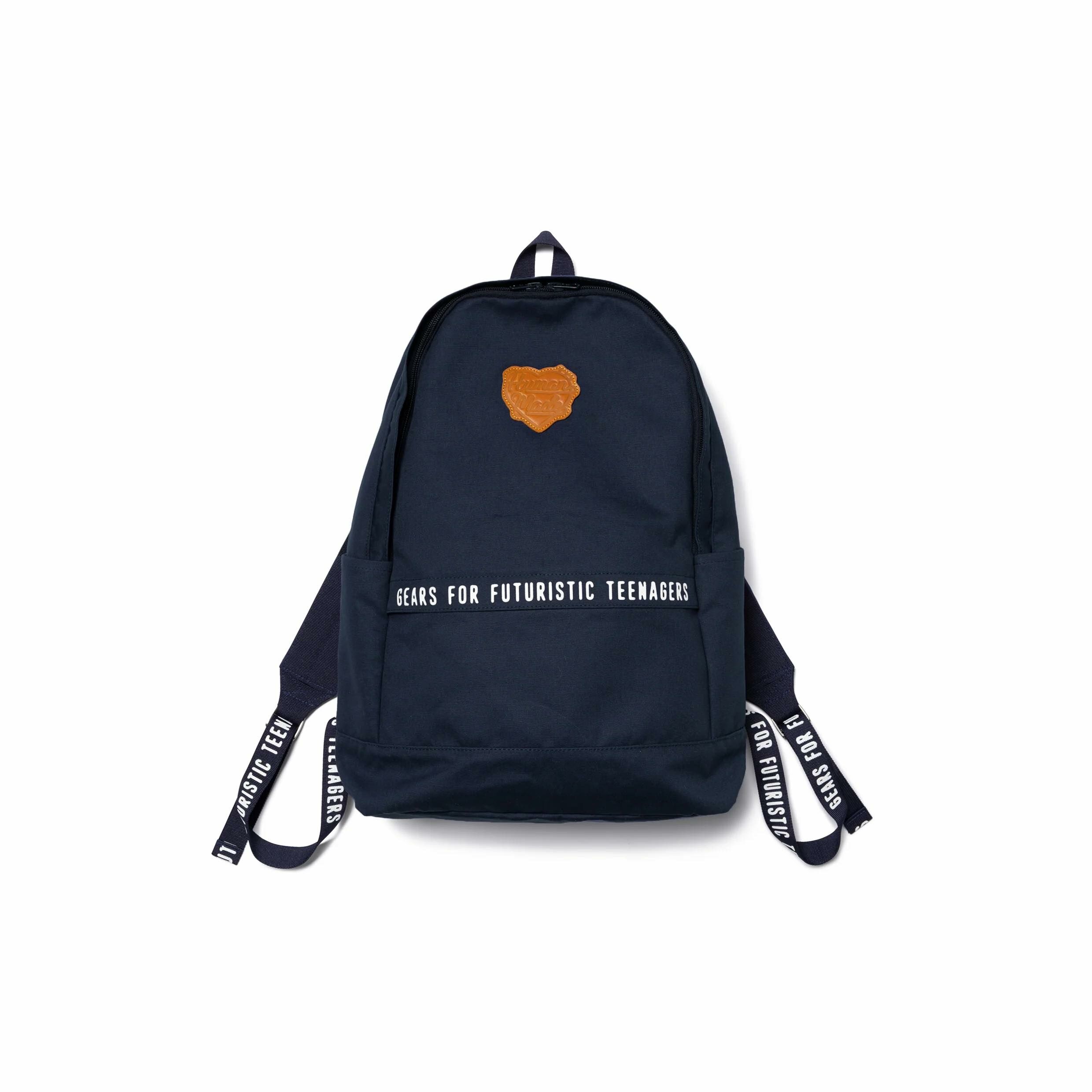 Human Made Cotton Canvas Backpack (Navy)