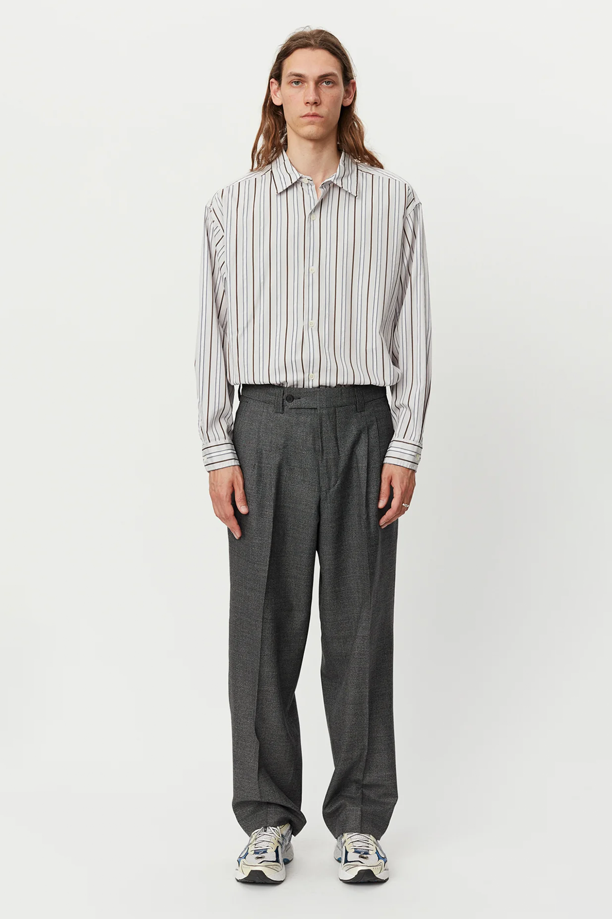 mfpen CLASSIC TROUSERS - BLACK FILCKER