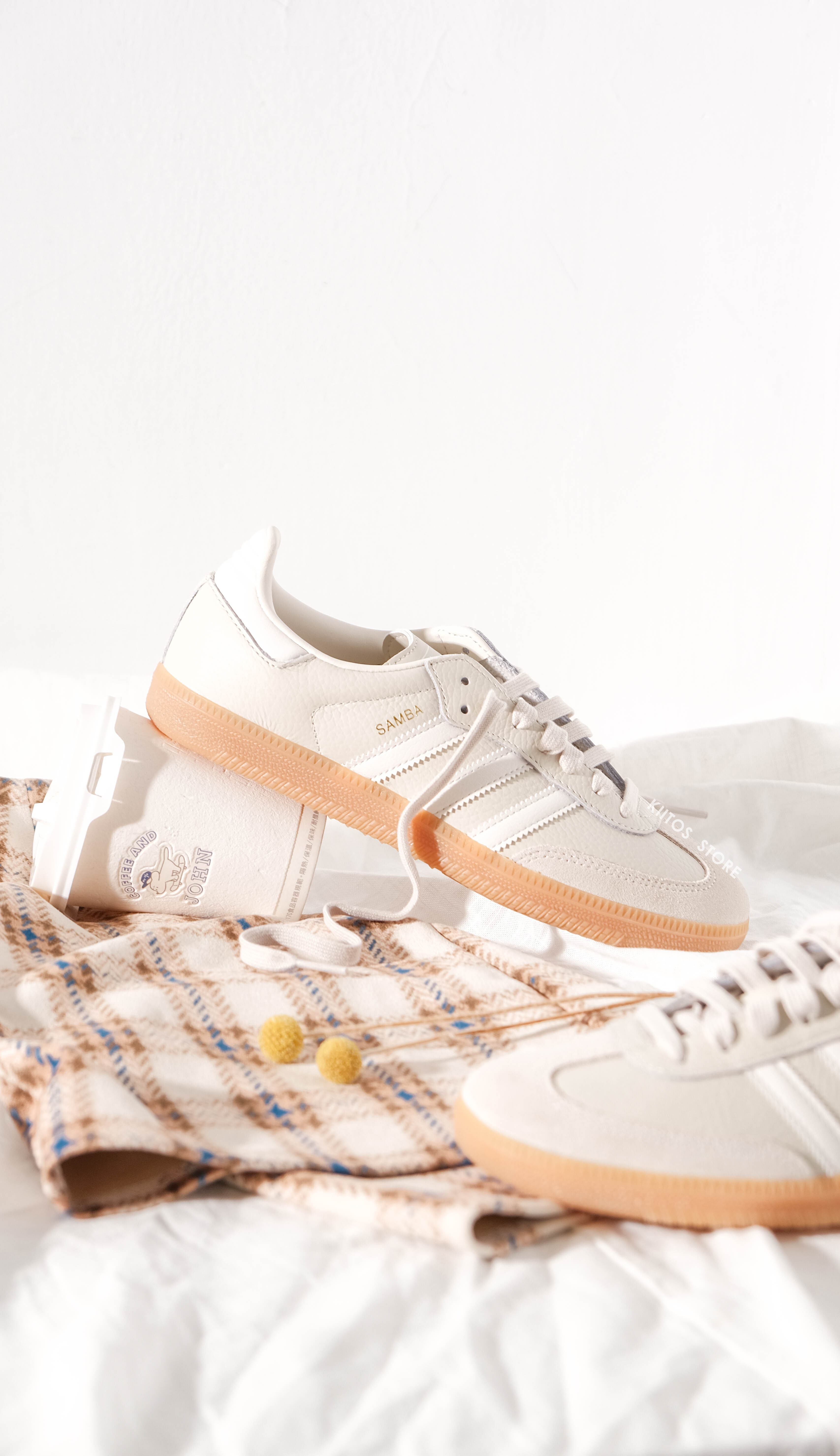 Adidas Original Samba OG Aluminum Gum 焦糖米灰 IE7013