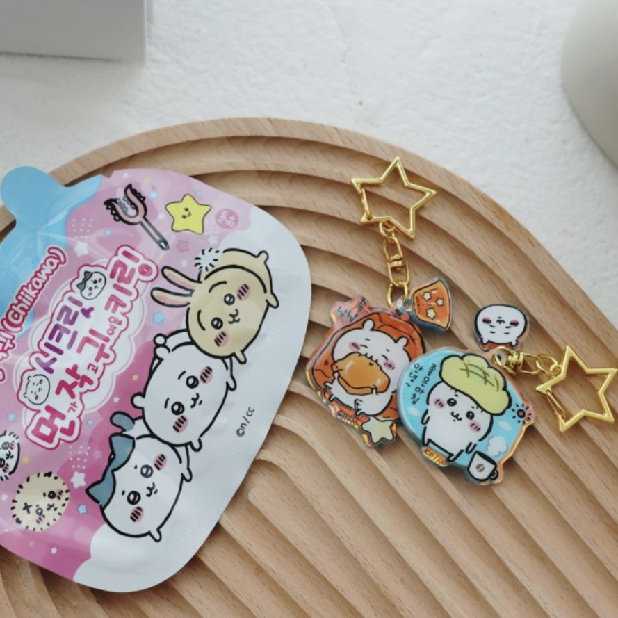 預訂｜韓國限定 Chiikawa Collection 星星鎖匙扣 隨機款式 (共12款)