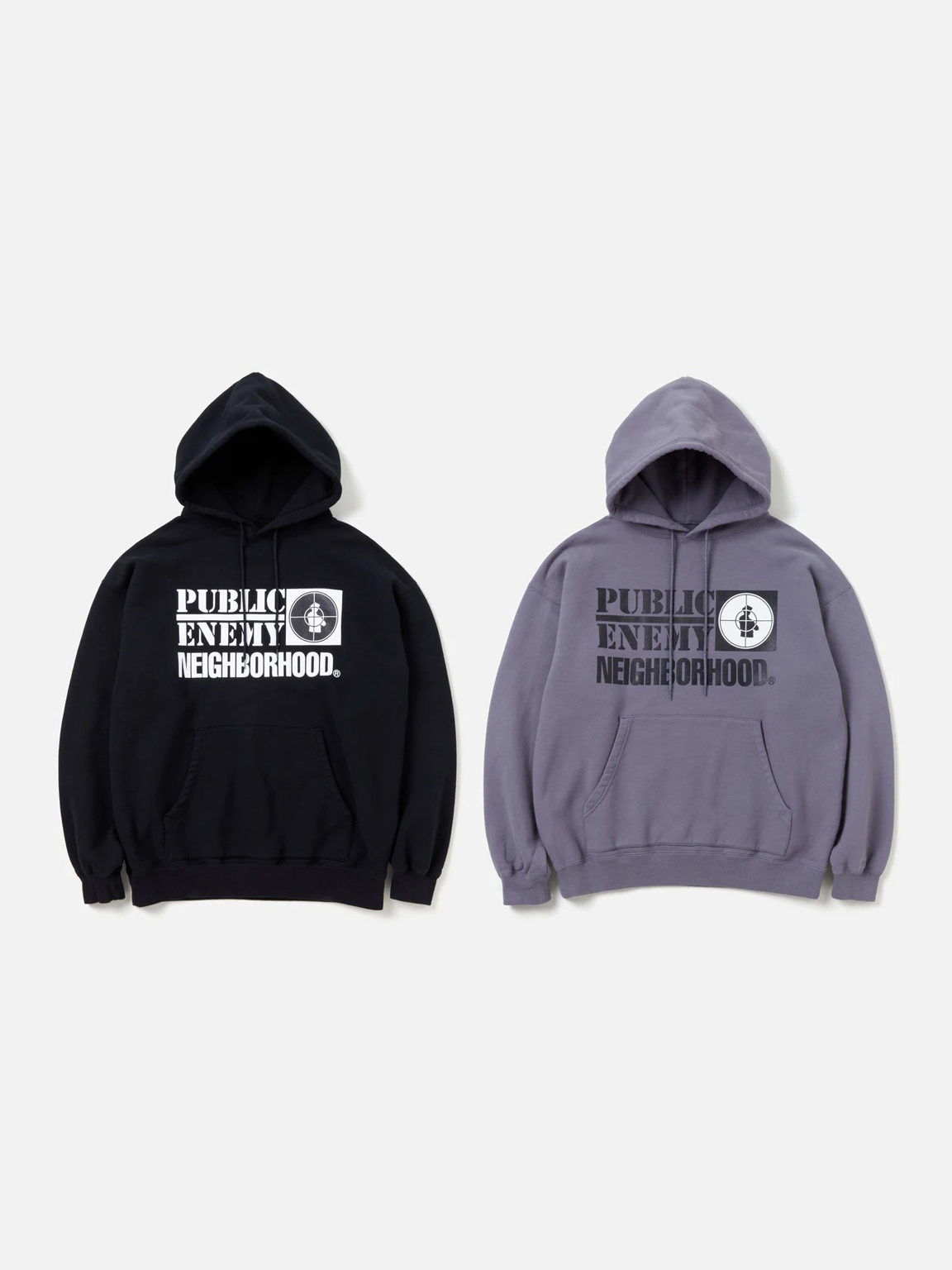 NEIGHBORHOOD♡ NH X PUBLIC ENEMY . SWEATPARKA LS NEIGHBORHOOD x PUBLIC ENEMY SWEATPARKA LS 聯名連帽T恤