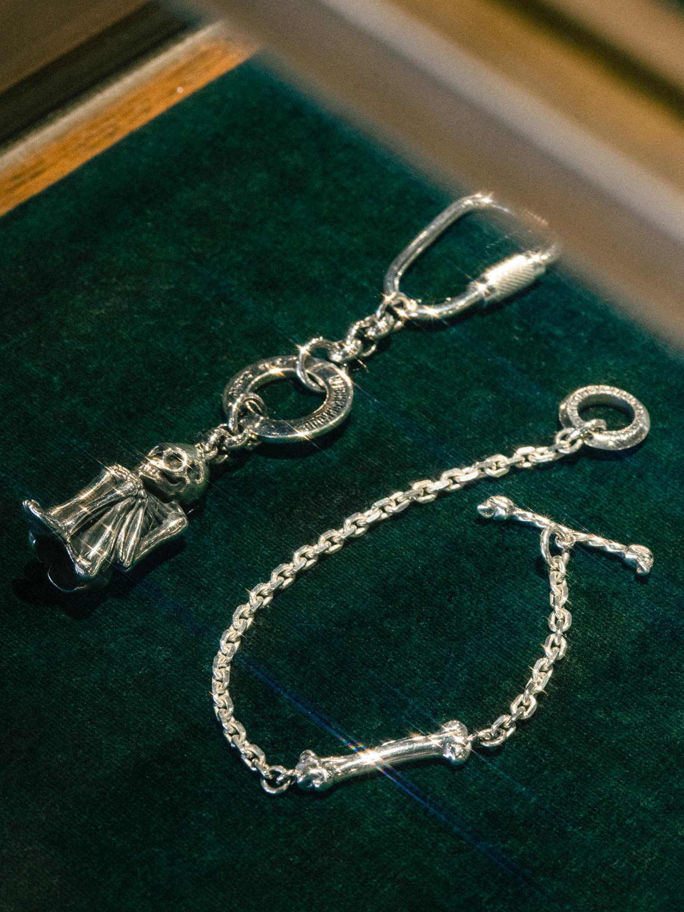 NEIGHBORHOOD x THE GREAT FROG KEYRING 聯名骷髏鑰匙圈